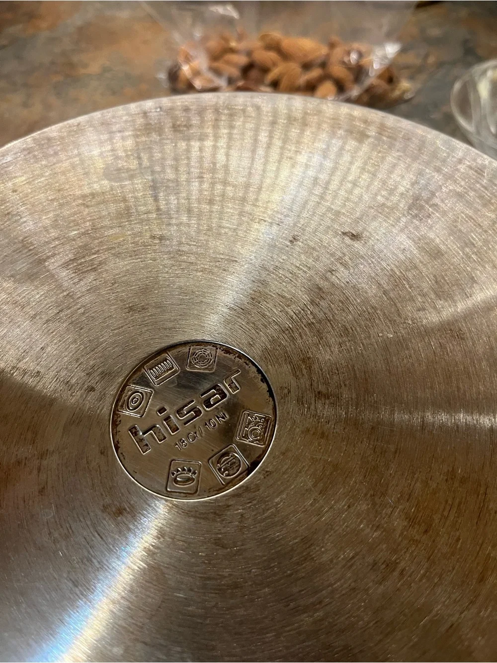 HISAR Stainless Steel Covered Casserole - Vintage  made in Turkey